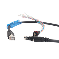 Conectores de Cable Recto Push-Pull de Audio/Video Serie B EGG FGG, Carcasa de Latón Personalizada, Chapado en Oro sobre Cobre, IP50, 00B 0B 1B