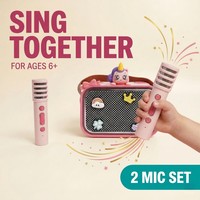 Microphone Karaoké Enfant à Motif Licorne en Gros, Haut-Parleur Éducatif pour Chant, Prise en Charge OEM ODM Personnalisée
