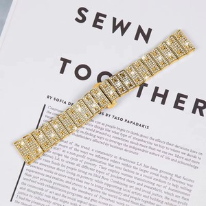Bracelets en métal 22MM pour Huawei <span class=keywords><strong>Watch</strong></span> GT3 <span class=keywords><strong>Honor</strong></span> Magic <span class=keywords><strong>Watch</strong></span> 2 <span class=keywords><strong>GS</strong></span> <span class=keywords><strong>3</strong></span> Pro ES, bracelet élégant pour femme, bracelet serti de diamants, bracelet de poignet pour femme - Product Image 6