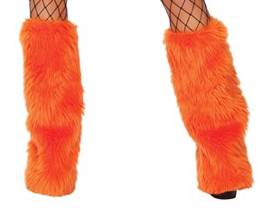 Toptan kadın Over-the-diz devekuşu tüyler Faux kürk bacak ısıtıcısı çizmeler Peep Toe batı tarzı ile yaz için - Product Image 6