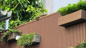 Panneau mural extérieur moderne en WPC plat pour application extérieure, design imperméable, échantillon gratuit, panneau mural moderne - Product Image 4