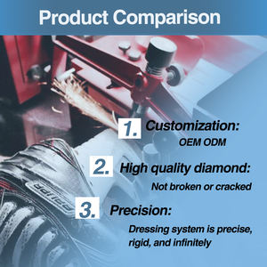 เพชรแต่งตัวสำหรับ8 "<span class=keywords><strong>ล้อ</strong></span>บดหยาบ<span class=keywords><strong>ล้อ</strong></span>บด - Product Image 5