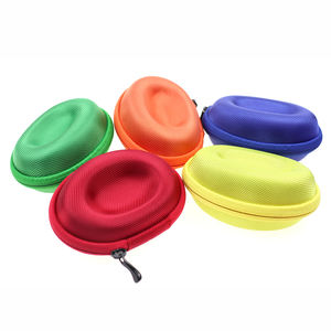 Factory Custom ized Tragbare runde Reiß verschluss hülle <span class=keywords><strong>Eva</strong></span> Shell harte runde harte wasserdichte Mini wasserdichte Hülle - Product Image 4