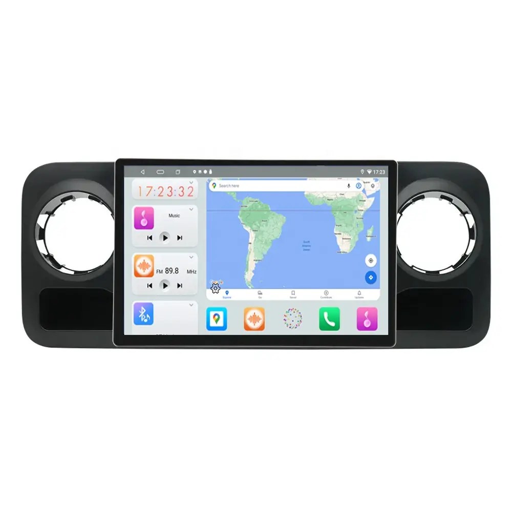 Multimedia mobil 13.3 inci HD, Untuk Benz Sprinter 2018-2022 Radio mobil Stereo Android 13 Video 2K GPS Carplay 4G WIFI