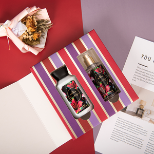 Fleur sent bon prix parfum coffrets cadeaux hydrater la peau crème pour <span class=keywords><strong>le</strong></span> corps lotion parfum pour femmes parfum brume corps éclaboussures - Product Image 2