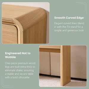 Mesa Consola de Entrada Moderna de Madera SENYU con Cajones de Almacenamiento, Muebles de Sala de Estar de Diseño Escandinavo - Product Image 3