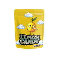 Sachet Doypack Ziplock imprimé 3,5 g, anti-odeur, personnalisé, en Mylar, pour herbes aromatiques
