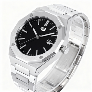 Montres en acier inoxydable de qualité supérieure, mouvements japonais, logos personnalisés pour hommes, montres automatiques, vente en gros d'usine - Product Image 2