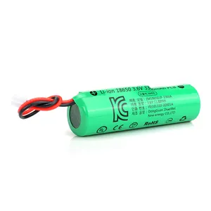 Kc証明書18650バッテリー3.7v 3300mah 3C充電式リチウムイオン電池韓国用