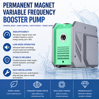 Baru 400w cerdas senyap otomatis aliran tinggi tenang dan hemat energi Magnet permanen variabel frekuensi Booster pompa