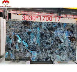 Mesa de Mármol de Lujo Brasileño, Mármol <span class=keywords><strong>Azul</strong></span> <span class=keywords><strong>Zafiro</strong></span> Natural para Muebles de Hogar - Product Image 2