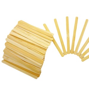 Palitos de bambú para helados 114x9.5x2mm color natural, aptos para microondas, herramientas para helados, empaque personalizable - Product Image 2