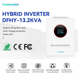 Inversor Híbrido Portátil Cosmoxstar de 13.2kva, Estándar Europeo, Monofásico, Conexión a Red, 48v 230v, Inversor de Almacenamiento de Energía con 99% de Eficiencia - Product Image 3