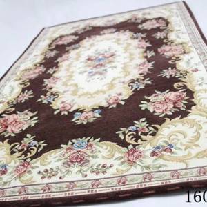 Alfombra de Oración Floral de Chenilla Gruesa con Revestimiento de Látex Antideslizante Compuesto, Alfombra Islámica Lavable para el Hogar Musulmán, Picnic - Product Image 1
