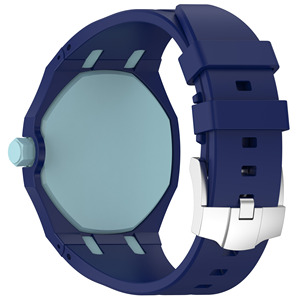 Juego de correas de silicona de lujo totalmente protectoras, compatibles con la serie Swatch Royal Pop, suaves, transpirables, opción multicolor - Product Image 2