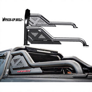 HM Universal Steel Roll Bar pour Ranger Wildtrak Hilux Revo Rocco Vigo pour Dmax pour Navara D22 Pick Up Sport Roll Bar - Product Image 1