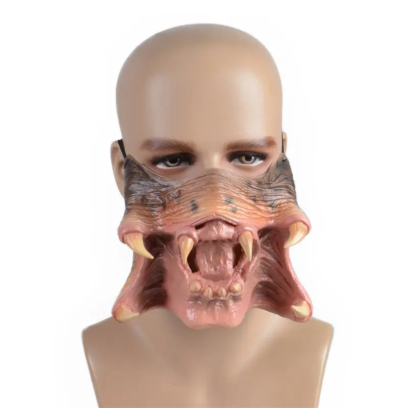 Halloween Weihnachts feier beängstigend Alien umwelt freundliche Latex maske Tanz Cosplay Voll gesichts maske