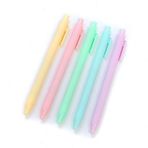 Ballpoint With Multicolor <b>Macaron</b> Promotion Plastic Gel Ink Pen Custom Logo for Gift and School - Product Image 3