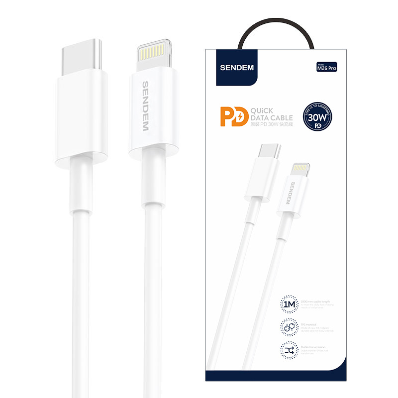 M26pro 1m-pd 20w fast charging data line