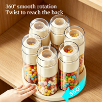 Boîte de Stockage Thé Sucre Grain de Café Verre Borosilicate Blocage UV Vide Scellé Hermétique Frais Grand Récipient Fermentatio