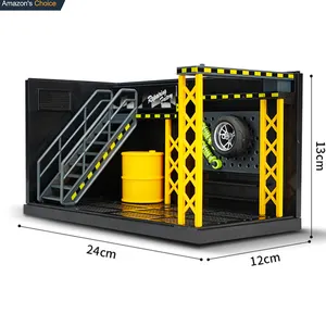 Vente en gros Jouet plastique pour enfants voiture <span class=keywords><strong>garage</strong></span> Simulation de modèle réduit de voiture Jouet de décoration Ornements petit atelier de réparation <span class=keywords><strong>Jouets</strong></span> - Product Image 2