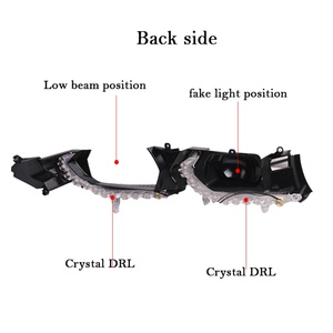 ชุดไฟวงแหวน SANVI 2 ชิ้น สีเหลืองขาว ไฟเลี้ยวแบบ LED DRL ไฟวิ่งกลางวัน สำหรับรถยนต์ BMW ซีรีส์ 3 ปี 2018-2021 - Product Image 3