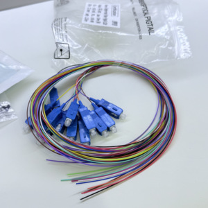 สายไฟเบอร์ออปติกแบบ Pigtail SC UPC Simplex 0.9 มม. 9/125 Single Mode 1 คอร์ SM SX SC UPC สายไฟเบอร์ออปติกแบบ Pigtail ความยาว 1.5 เมตร - Product Image 6