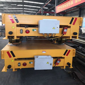 PLATAFORMA ELÉCTRICA motorizada que funciona con batería, sin pista, línea de producción, palanquilla, carro de transferencia de molde - Product Image 3