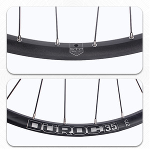 Juego de Ruedas Novatec Duroc35 Duroc40 de 27.5 y 29 Pulgadas con Freno de Disco, 32H, Radios de Acero Inoxidable, Alta Resistencia, para Bicicleta de Montaña - Product Image 3