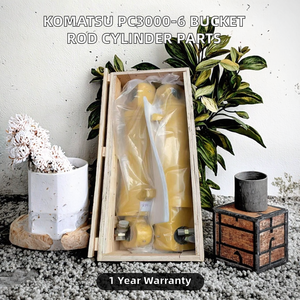 חלקי מחפר מקוריים חדשים של קומטסו PC3000-6, צילינדר מוט דלי מהיר 99202040/99206540 בוכנה מפלדה - Product Image 2