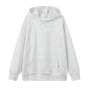 Sweat-shirt à capuche ample pour homme, 100% coton, 350 g/m², en molleton français épais, surdimensionné, uni, avec poche - Product Image 1