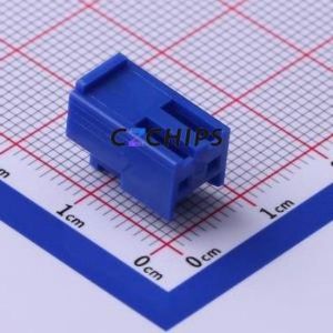 VHR-2N-BL Housing (Wire-to-Board / Wire-to-Wire) P=3.96mm Connector 1x2P 3.96mm VH 1 - Product Image 2