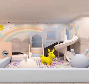 Eibele Mobilier préscolaire au meilleur prix pour centre commercial Aire de jeux pour enfants Équipement de jeu doux Jouets à balles à vendre Aire de jeux intérieure - Product Image 4