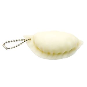 2026 <b>Squishy</b> Dumpling Soft Pendant Simulation Dumpling Squeeze Toys Fidget Toy Soft Squeeze Food Pendant Bag Charm Sensory Toy - Product Image 1