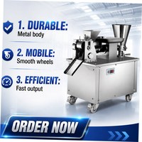 Petite machine à raviolis commerciale, machine automatique multifonction pour samosas et empanadas, équipement alimentaire en acier inoxydable