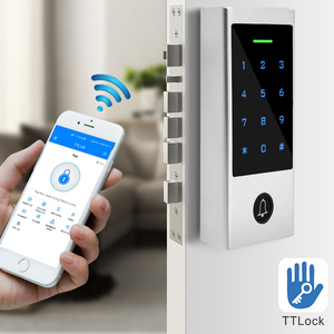 Secukey TTLock Control de Acceso RFID 13.56MHz NFC Lector de Tarjetas con Timbres Inteligentes para Apartamentos AirBnB - Product Image 1