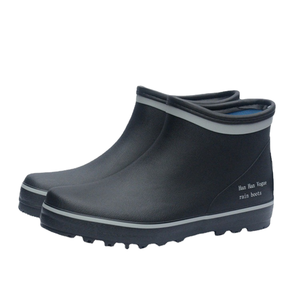 Bottes de pluie unisexe printemps-automne en maille respirante avec semelle intérieure en EVA et semelle extérieure en caoutchouc, style mode, coupe basse, pour la pêche en famille - Product Image 1