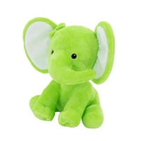 Éléphant en peluche super doux et mignon 2022, éléphant en peluche violet, vente en gros, conception de logo OEM, jouet en peluche Toutou éléphant