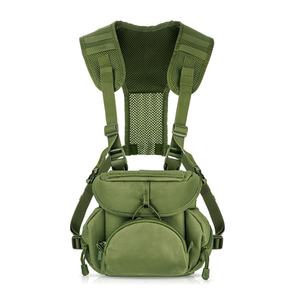 Sacs de poitrine à double sangle, en gros et sur mesure, pour le sport, la course à pied, la randonnée, la chasse en plein air et les sacs de poitrine tactiques pour hommes - Product Image 1