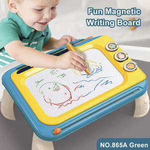 Planche à dessin Magnétique Tableau d'écriture Couleur Enfants Jouets pour Garçons et Filles Bébé Graffiti Board Magnet Game - Product Image 6