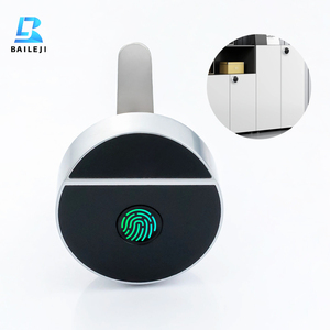 Hiện đại sinh trắc học vân tay tủ khóa cho phòng tập thể dục Spa lưu trữ chống trộm thiết kế cửa gỗ hợp kim kẽm vật liệu thẻ nhớ dữ liệu - Product Image 1