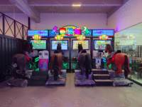 Produit le plus populaire Go Go Jockey 4P Jeu d'arcade de simulation de course de chevaux à vendre | Machine de jeu d'équitation à vendre