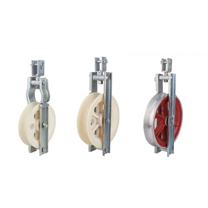 Puleggia per Cavi in Acciaio con Anello Singolo in Nylon - Product Image 1