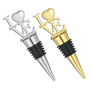 Love Metal <b>Wine</b> <b>Stopper</b> with Custom Logo for Wedding Festival & Birthday Parties-Keeps <b>Wine</b> Fresh - Product Image 2
