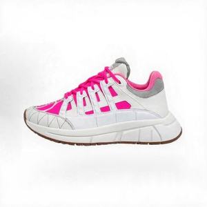<span class=keywords><strong>Sneakers</strong></span> Sportive da <span class=keywords><strong>Uomo</strong></span> di Lusso Firmate Versace di Alta Qualità in Vera <span class=keywords><strong>Pelle</strong></span> Traspiranti con Lacci per Camminata con Rialzo - Product Image 5
