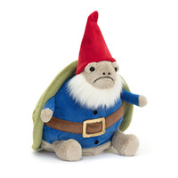 Peluche Tortue Timmy 'Gnome de Jardin' de JC, Adorable Peluche Tortue, Poupées en Peluche, Idéal pour un Cadeau d'Anniversaire