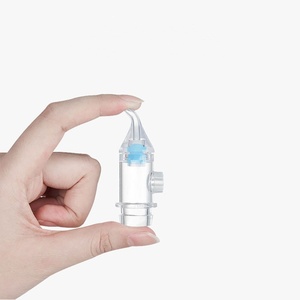 Venta al por mayor de fábrica, aspirador <span class=keywords><strong>Nasal</strong></span> de silicona Manual para bebés, inhalador y limpiador con Clip, producto a prueba de bebés - Product Image 6