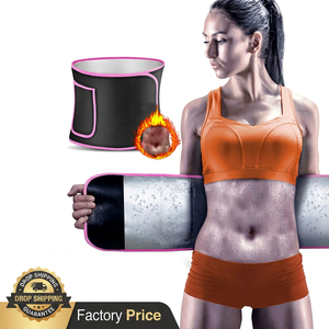 Fitness Body Shaper <b>Waist</b> Trainer Trimmer Corset <b>Belt</b> Adjustable Slimming Wrap <b>Cincher</b> Tummy Control Sweat Enhancement - Product Image 1