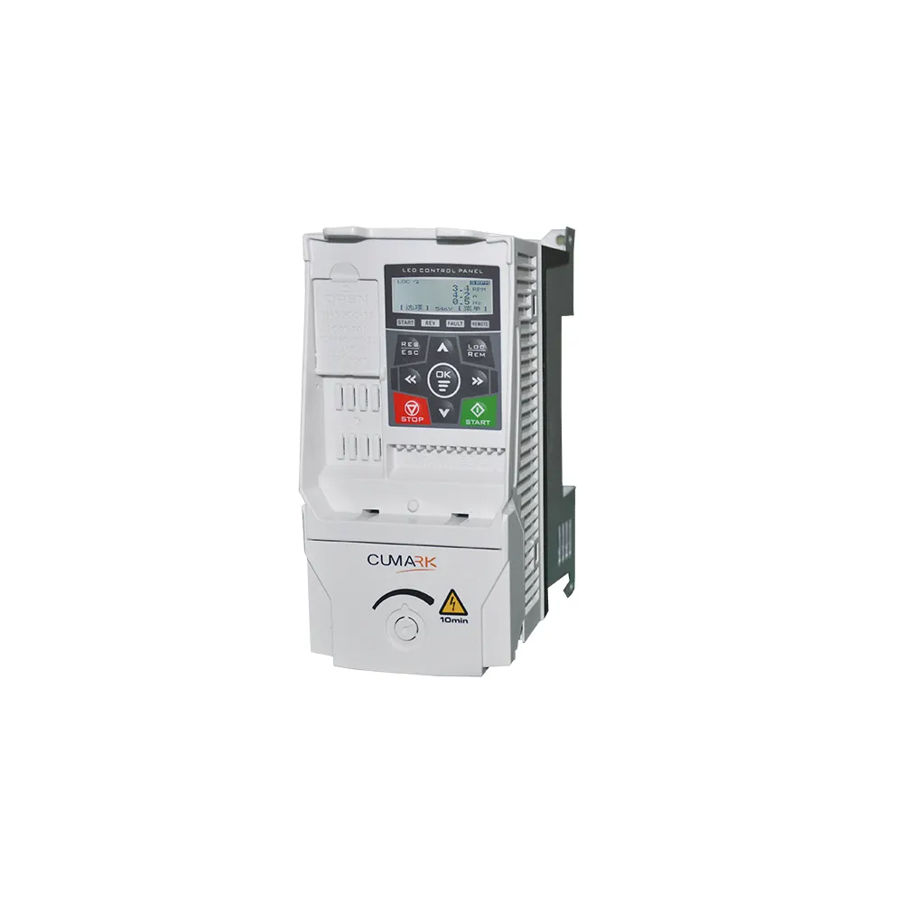 High Quality VFD 220V to 380V Drive for Motor 4KW Single Phase Variable Speed Drive Frequency Inverter Converter