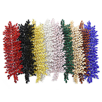 WHD-077 Applique florale de luxe en cristal de diamant pour décorer les verres, idéale pour les corsages en strass